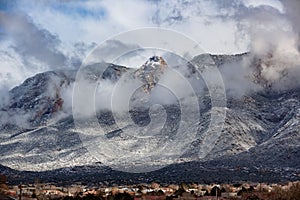 Sandia Mountains in Albuquerque, New Mexico