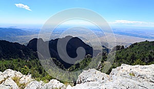 Sandia Peak at 10,678 feet