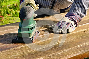 Sanding photo