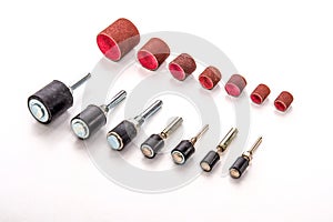 Sanding and polishing bits sets