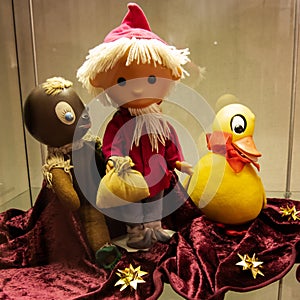 Sandmann, Pitiplatsch and Schnatterienchen - three cult figures in television and as toys for children in the GDR