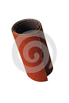 Sandpaper roll