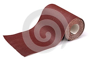 Sandpaper roll