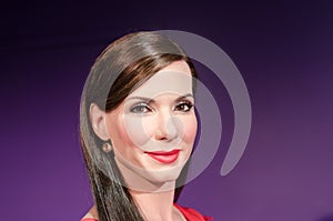 Sandra bullock wax figure