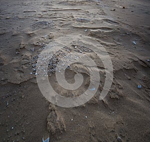 Sands texture of tuban beach