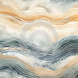 Sands of Time: Echoes of the Past within Enchanting Patterns