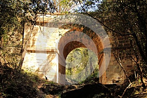 Sandstone Archway of the Lennox Bridge