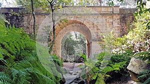 Sandstone Archway of the Lennox Bridge