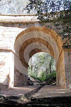 Sandstone Archway of the Lennox Bridge photo