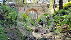 Sandstone Archway of the Lennox Bridge photo