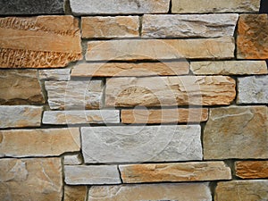 Sandstone Brick Wall