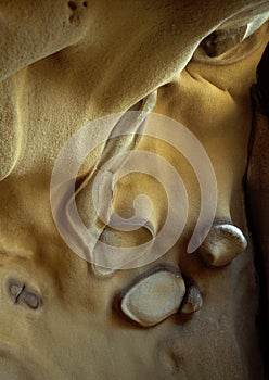 Sandstone cave