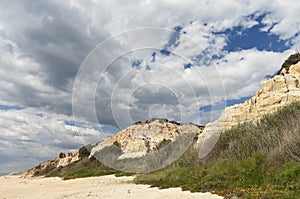 Sandstone cliff