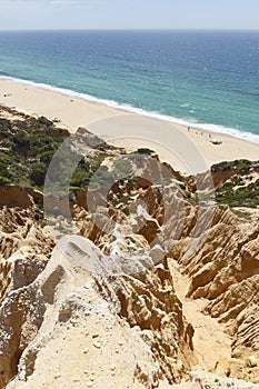 Sandstone cliff