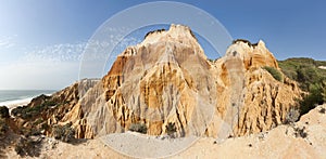 Sandstone cliffs