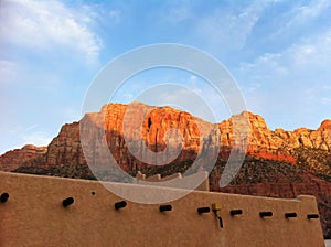 Cliffs of Springdale (Zion National Park) photo