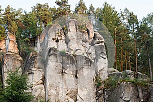 Sandstone cliffs - Prachov Rocks, Czech Republic