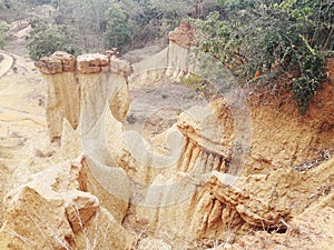 Sandstone erosion