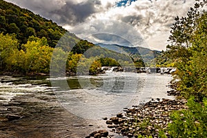 Sandstone Falls New River Gorge National Park and Preserve