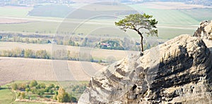 Sandstone formations at Drabske Svetnicky protected area