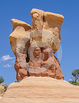 Devil`s Garden Sandstone Formations near Escalante, Utah