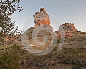 Sandstone Formations in Writing on Stone Park