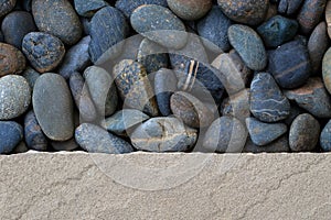 Sandstone and gravel background