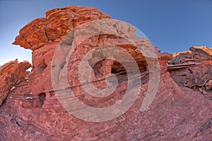 Sandstone Hoodoo formation at Horseshoe Bend AZ