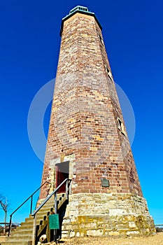 Sandstone Lighthouse at Cape Henry