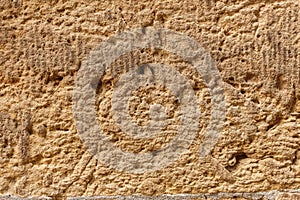 Sandstone old wall structure background texture