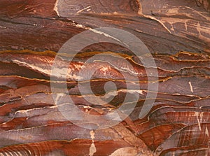 Sandstone pattern in the Valley of Petra