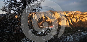 Melnik, Bulgaria, Winter