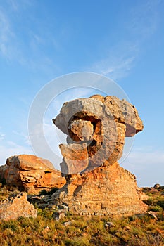 Sandstone rock formation, South Africa