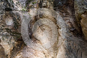 Sandstone rocks in Adrspach, Czech Republic