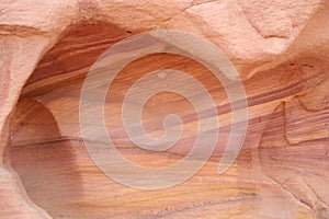 Sandstone rocks in the Sinai Desert