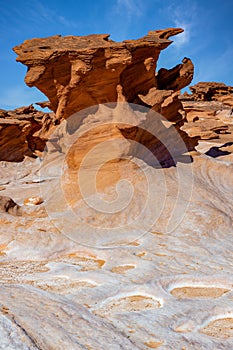 Sandstone and Salt Formation in Gold Butte National Monument