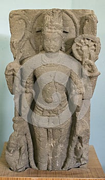 Sandstone Sculpture of  Diety Central India Madhya Pradesh