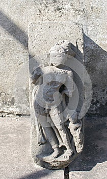 Sandstone Sculpture of  Nayika  Central India Madhya Pradesh photo