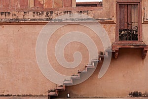 Sandstone Steps At Fatehpur Sikri