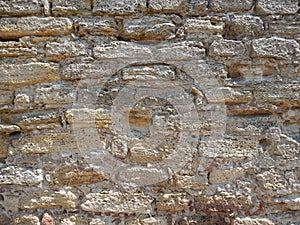 Sandstone Texture. Naturally shaped sandstone creates a unique texture and background.