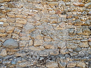 Sandstone Texture. Naturally shaped sandstone creates a unique texture and background.