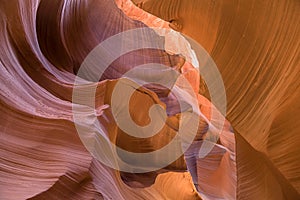 Sandstone Textures in Lower Antelope Canyon