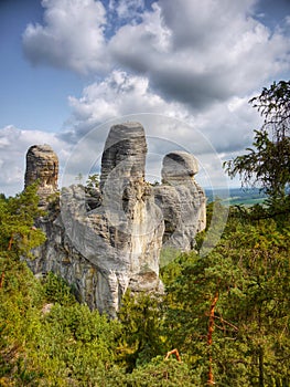 Sandstone Towers Czech Republic