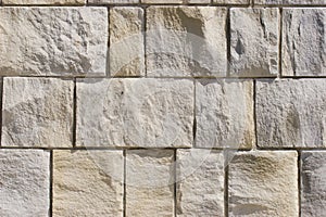 Sandstone wall