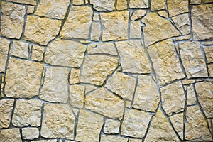 Sandstone wall texture