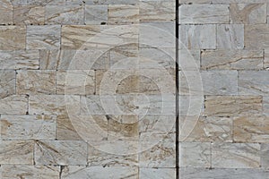 Sandstone wall texture and pattern