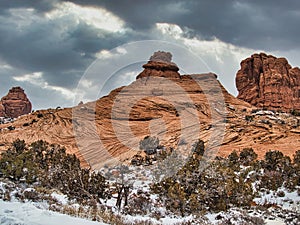 Sandstone Waves in Winter