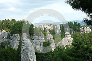 Sandstones in Northern Bohemia photo