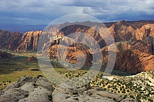 Sandstones in to Snow Canyon - Utah