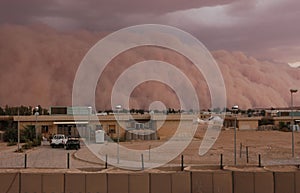 Sandstorm in Iraq